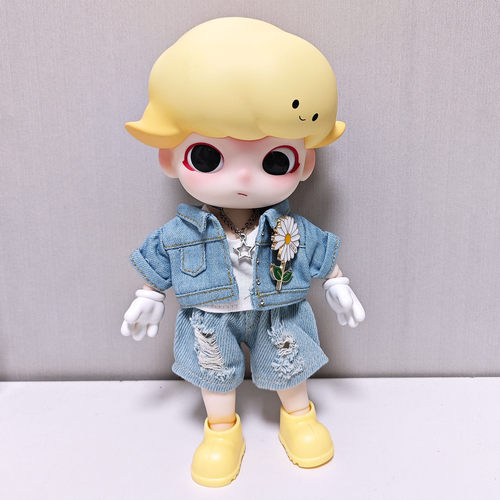 仅娃衣】dimoo娃衣1/8可动人偶衣服GD雏菊同款牛仔外套dimoo衣服