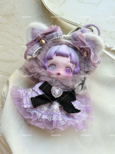 【手工定制】SP娃衣不眠剧场遗忘小熊光织园skullpanda搪胶衣服