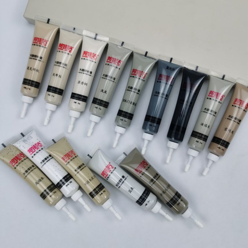 邦佳洁木门地板划痕钉眼板材美容修复补漆灰色免漆油漆家具修补膏