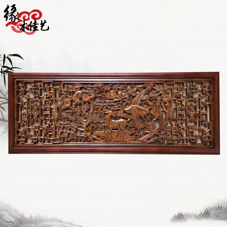 Chinese style Antique carvings Decorative painting Dongyang wood carving Wall hanging Gods hi Wood carving Hanging picture Horizontal screen rectangle Pendantin the Home accessories , Carving , Woodcarving  category - from Buy2taobao.com to provide professional Taobao agent buy service