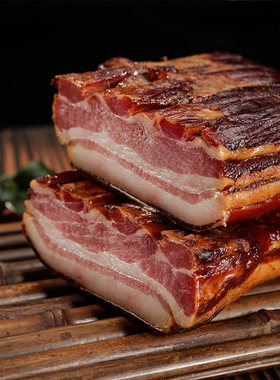 四川农家烟熏老腊肉烟熏腊肉