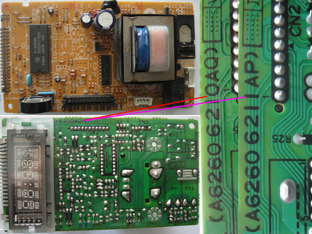 松下微波炉电脑板NN-5652 NN-5652S 原装正品电脑板