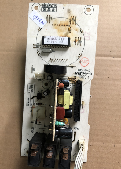 拆机格兰仕微波炉G80F23CSJ-X5电脑板MEL348-LC18主板显示电路板