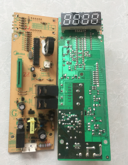 拆机美的微波炉EGXCCC4-02-K电脑板EG823LC2-NA EG823EE2-PS