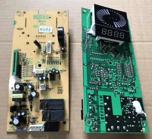 拆机原装EGXCCC9-S2-K 美的微波炉电脑板控制主eg823LC9-NR1-NSH