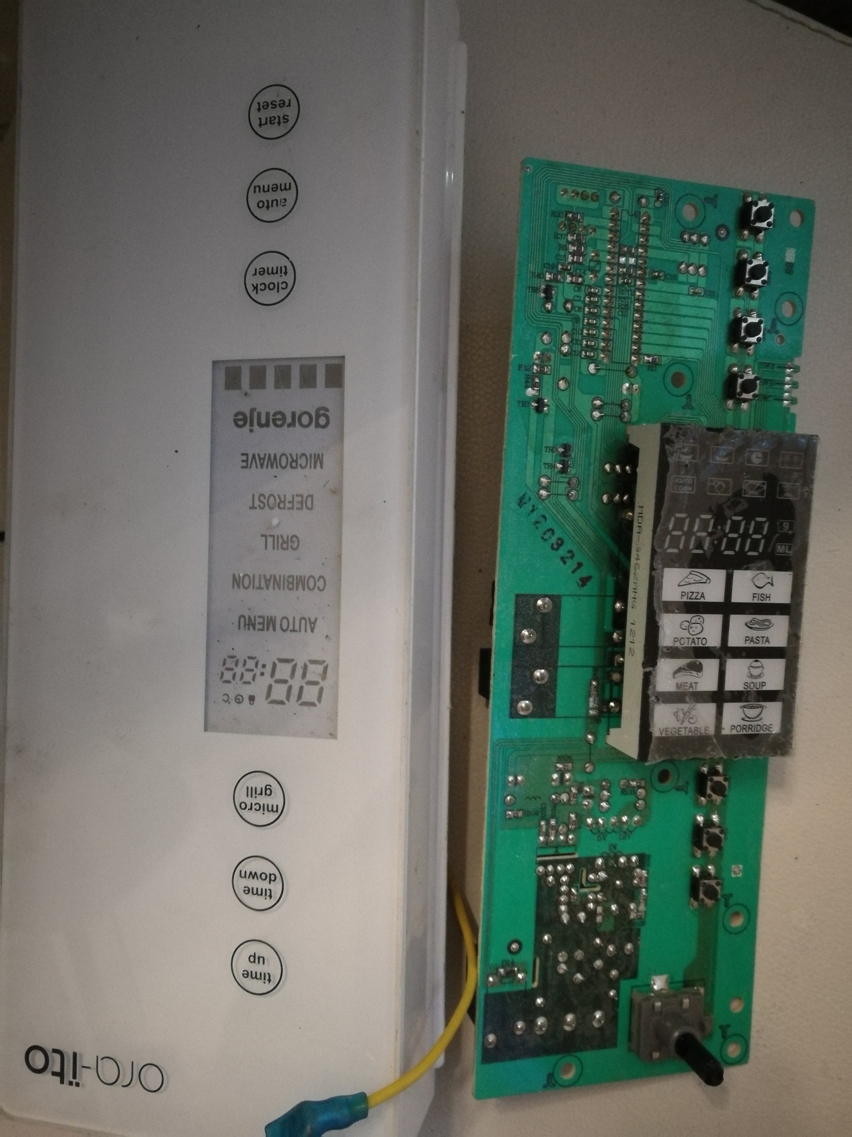 欧派微波炉电脑板控制配件K-JSK-MEG555-A YK-JS-MR2070EG2触摸板