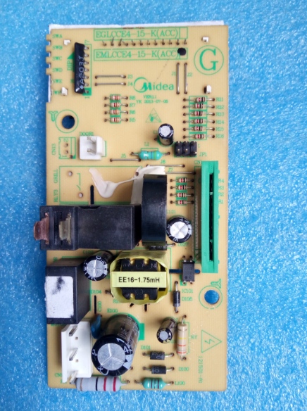 美的微波炉EM7KCGW3-NR电脑板EGLCCE4-15-K单微波功能 电路板主板