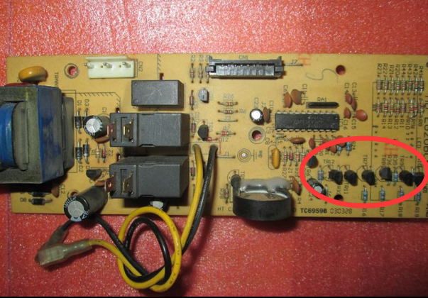 拆机美的微波炉KD23B-C(G) 美的微波炉电脑板美的MD-EG20BCE-Z