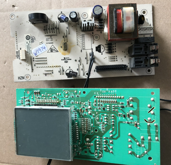 拆机主板海尔MV-2480EGCZ微波炉电脑板 VD532005 9D 0050400839A