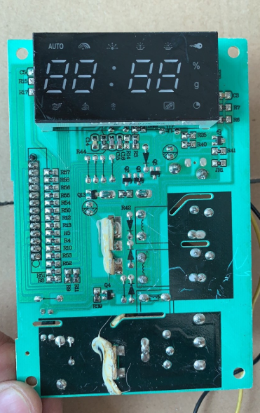 拆机原装格兰仕微波炉电脑板MEL301-LCQ7-LCQ8 G70F23CN2P-BM1CSP