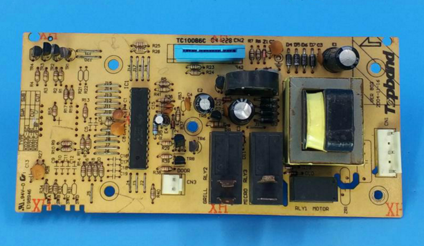 拆机美的微波炉电脑板YK-KD23C-SC1 KD21C-BI KD21C/B-BF