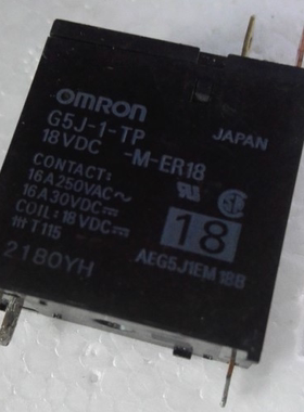原装拆机继电器 G5J-1-TP 12VDC -M-ER18
