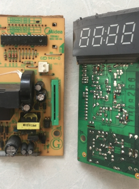 拆机美的微波炉主板控制板电脑板EMXCCE4-03-K 06-KEM720FF2-NA1