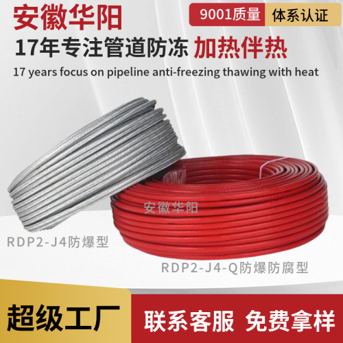 高温恒功率电热带RDP2-J4/40W/60W 防爆型恒功率高温电伴热带
