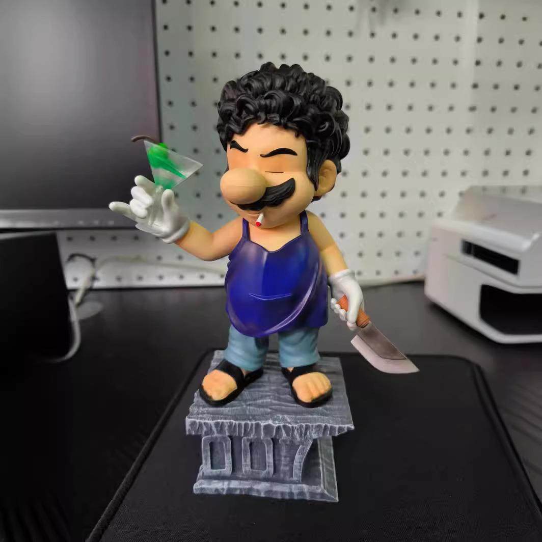 岁月优质PG STUDIO水管工007 杀猪刀 潮玩GK手办雕像摆件玩具礼物