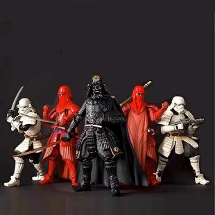 跨境星球大战名将巴菲特白兵黑武士钢铁侠蜘蛛侠可动人偶手办模型