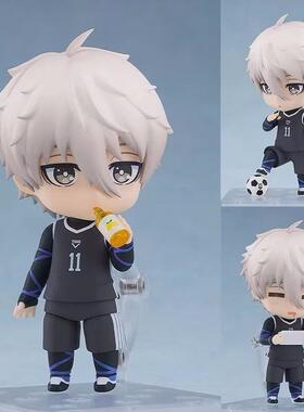 蓝色监狱蓝锁2056#凪诚士郎可动粘土人手办可换脸Q版公仔模型周边