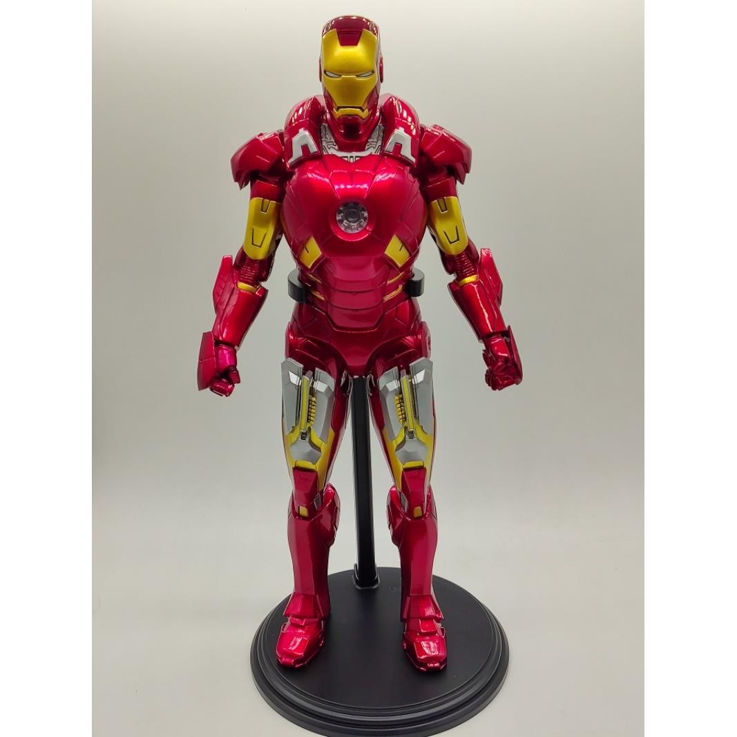 Empire toys 1/6钢铁侠 MK7 红金手办摆件模型盒装男孩玩具礼物