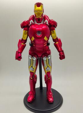 Empire toys 1/6钢铁侠 MK7 红金手办摆件模型盒装男孩玩具礼物