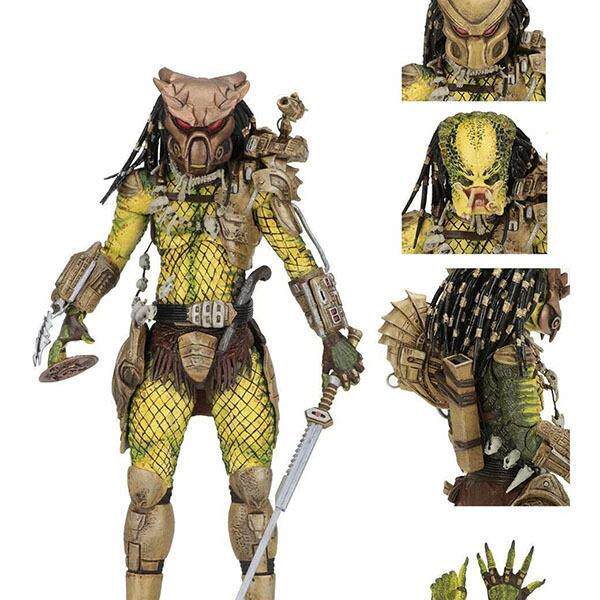 NECA 铁血战士 金天使 铁血长老 豪华版 可动人偶手办模型