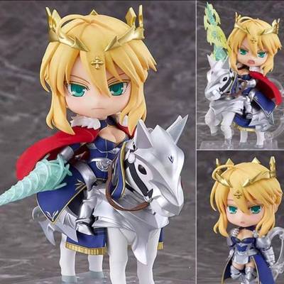 国产 白枪呆阿尔托莉雅Q版1532粘土人Saber Fate动漫手办周边TK