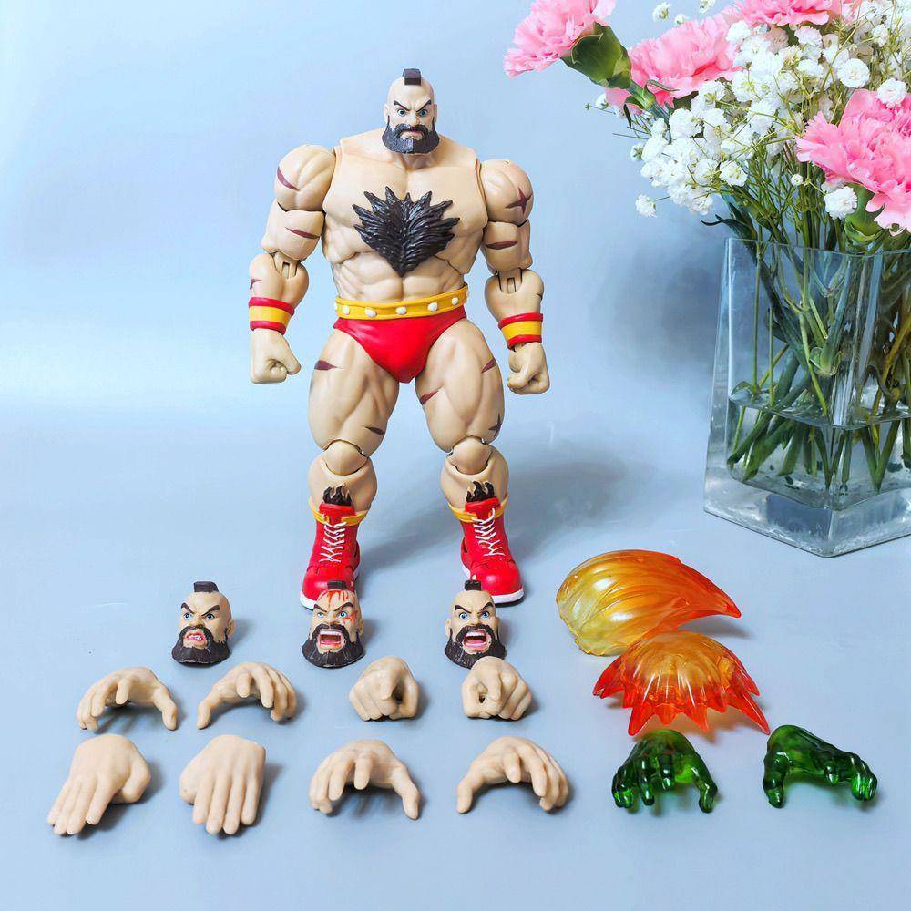 游戏周边摆件雕像Storm Toys街头霸王2桑吉尔夫手办可动人偶模型