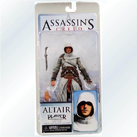 动漫手办公仔 Assassins Creed NECA 刺客信条 Ezio 1代白色