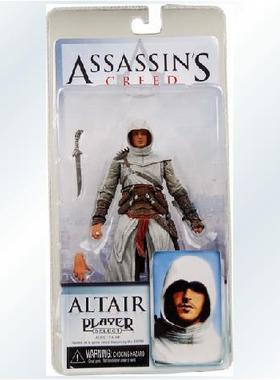 动漫手办公仔 Assassins Creed NECA 刺客信条 Ezio 1代白色