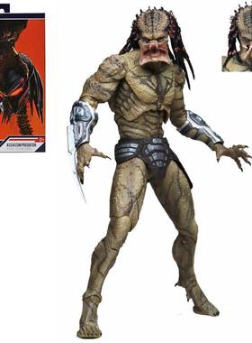 NECA 51580 铁血战士 刺客 捕食者 刺杀 10寸可动手办模型