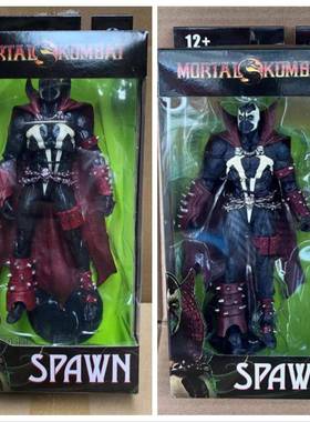 现货麦克法兰 再生侠 真人快打 spawn7寸可动人偶手办模型周边