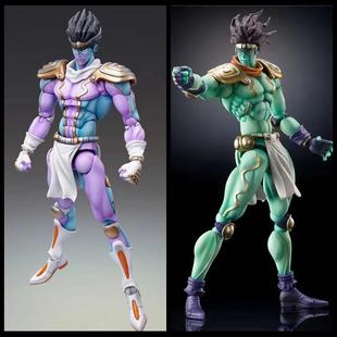 JOJO的奇妙冒险 空条承太郎 替身 白金之星 超像 可动模型手办