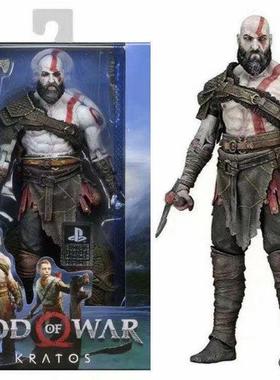 NECA PS4战神4 奎托斯Kratos God of War 8寸模型 动漫手办