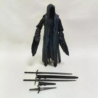 电影周边 魔戒指环王系列 7寸戒灵王 可动人偶 手办模型盒装摆件