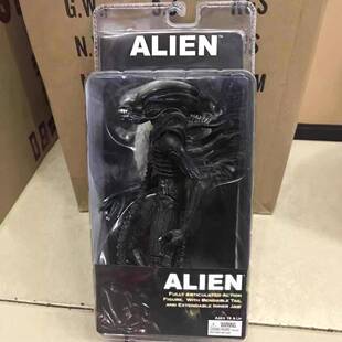动漫NECA经典电影款 可动模型玩具 异形大战铁血战士手办25cm摆件