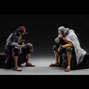 海贼 BT坐姿雷利红发gk手办 冥王雷利 送特典篝火 模型摆件雕像