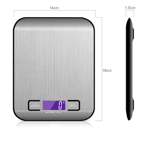 小型电子秤克秤家用食物秤高精度烘焙克称厨房秤中药称10kg/1g