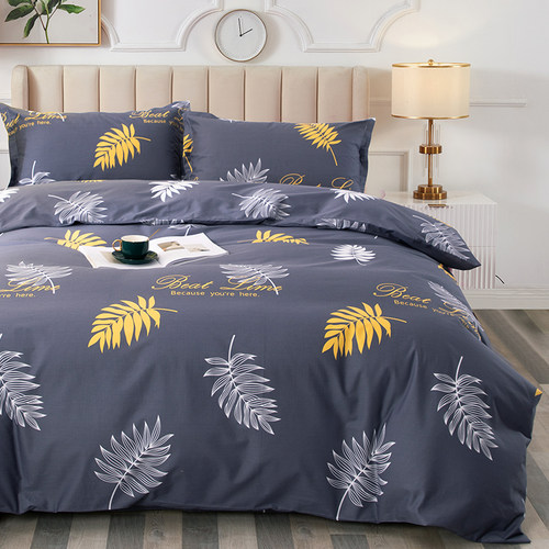 1.8*2米床单纯棉斜纹被套四件套