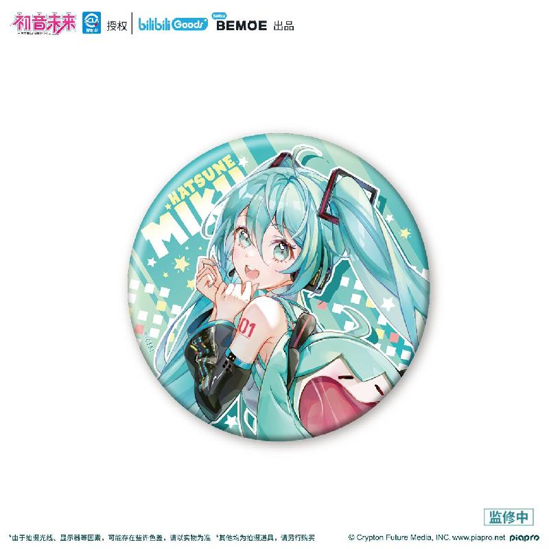 bilibili哔哩2024新品初音未来 UWA可爱体徽章亚克力立牌谷美