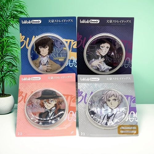 文豪野犬-旧影行迹系列马口铁徽章周边 正版