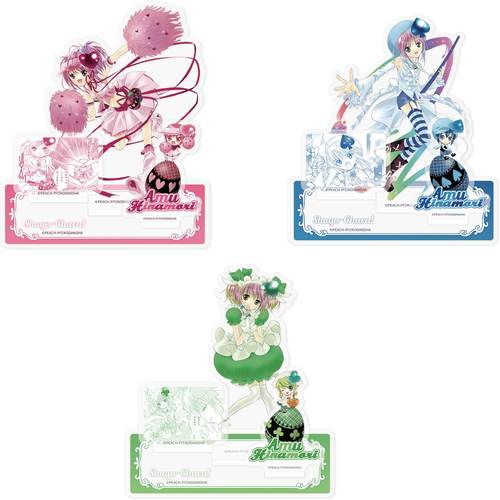 守护甜心Shugo Chara漫画衍生正版周边 日奈森亚梦三插亚克力立牌