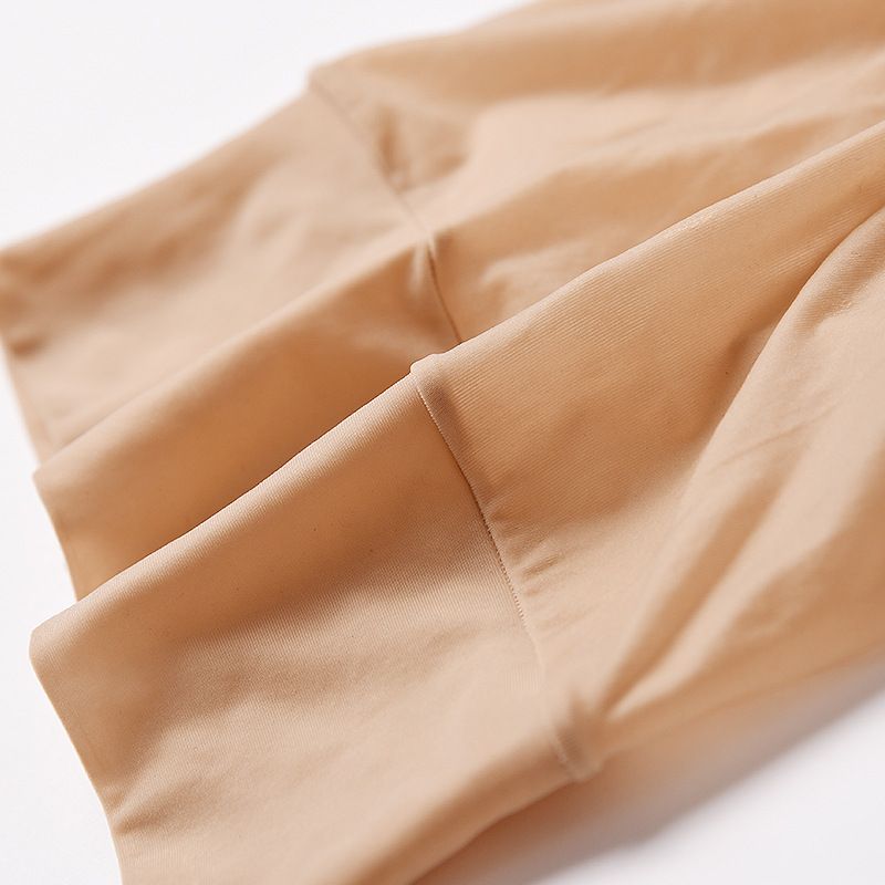 进口面膜马油袜女士春夏超薄款防勾丝加大高腰连裤肉色裸感美肤钢