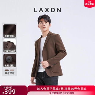 婚礼商务西装 休闲西服2024秋冬新款 莱克斯顿男装 外套 针织毛呢