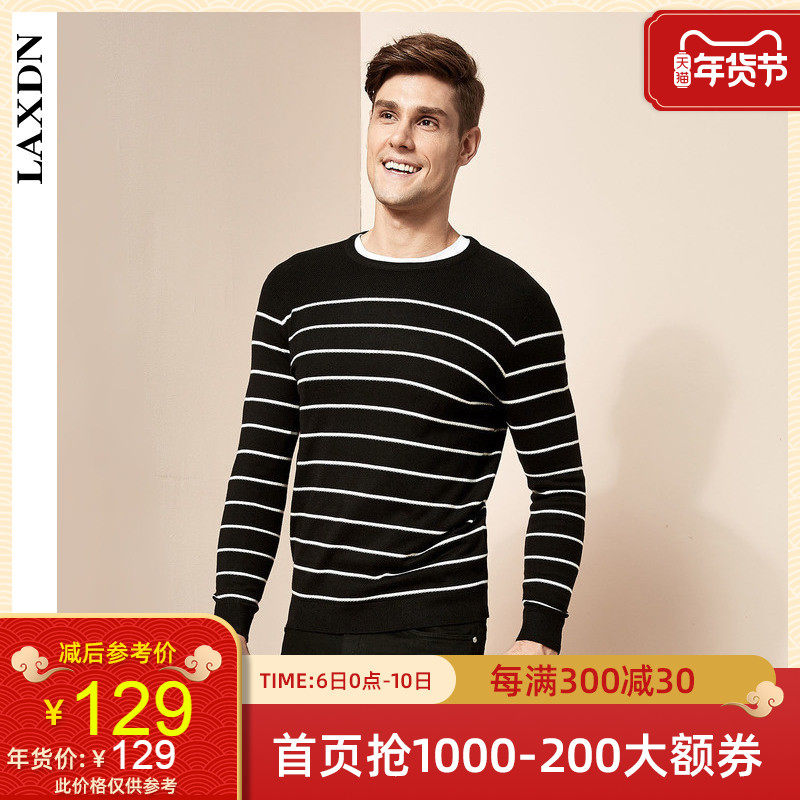 Laikesidun stripe Base coat Autumn and winter new pattern fashion T-shirts Socket Long sleeve Sweater Versatile jacketin the Men's clothing, Knitwear/Sweaters  category - from Buy2taobao.com to provide professional Taobao agent buy service