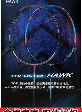 威克多VICTOR胜利TK小隼PRO小黑隼小蓝隼白隼坦克TK300羽毛球拍