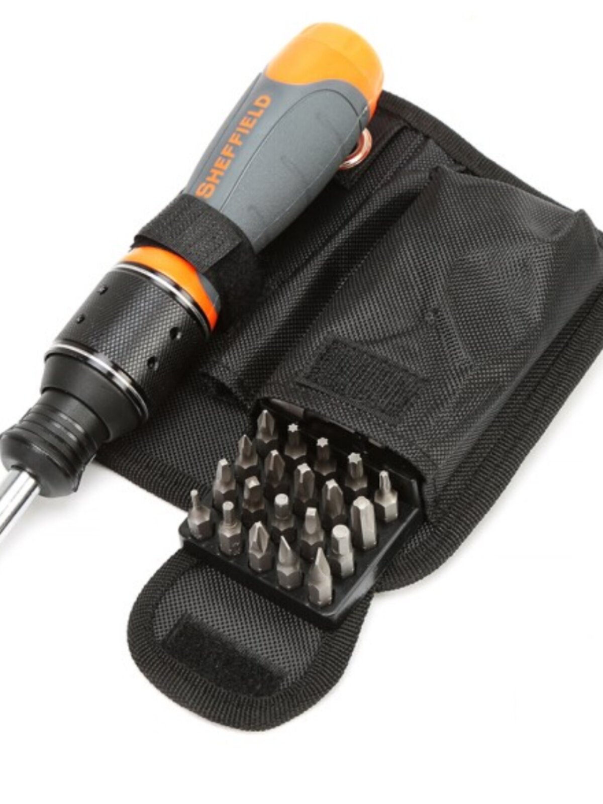 STEEL SHIELD 6배속 S056511 라쳇 드라이버 28개 세트 한 단어 십자형 다목적 슬리브 드라이버