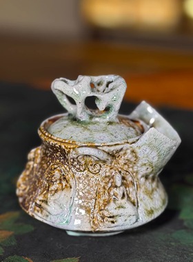 140ml太湖石五面敦煌瓦片嘴宝瓶151号 省大师 林连 木木上新 宝瓶