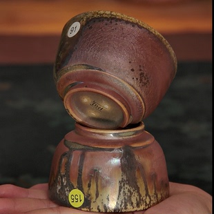 120ml敦善杯 多只选 林峰老师柴烧杯 茶杯子