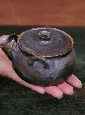 140ml特167号 烟囱宝瓶 银霜雀羽（底部有支钉缺）林峰老师 茶壶