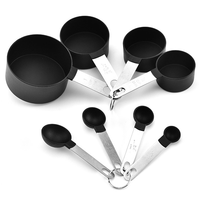 不锈钢量杯量匙套装厨房带刻度计量量勺家用烘焙面粉计量勺工具,厨房/烹饪用具,量勺,淘宝优惠券,粉丝福利购,淘宝优惠卷