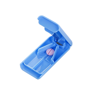 随身便捷切药器儿童切药盒老人药片分割器掰药器分药盒药丸分切器